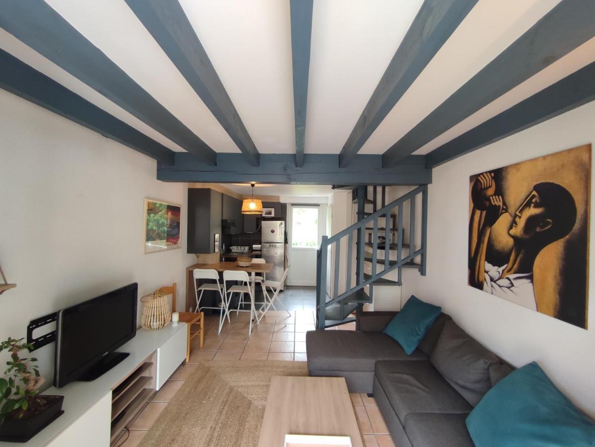 Apartmán Petit Oasis Avec Piscine Anglet Exteriér fotografie